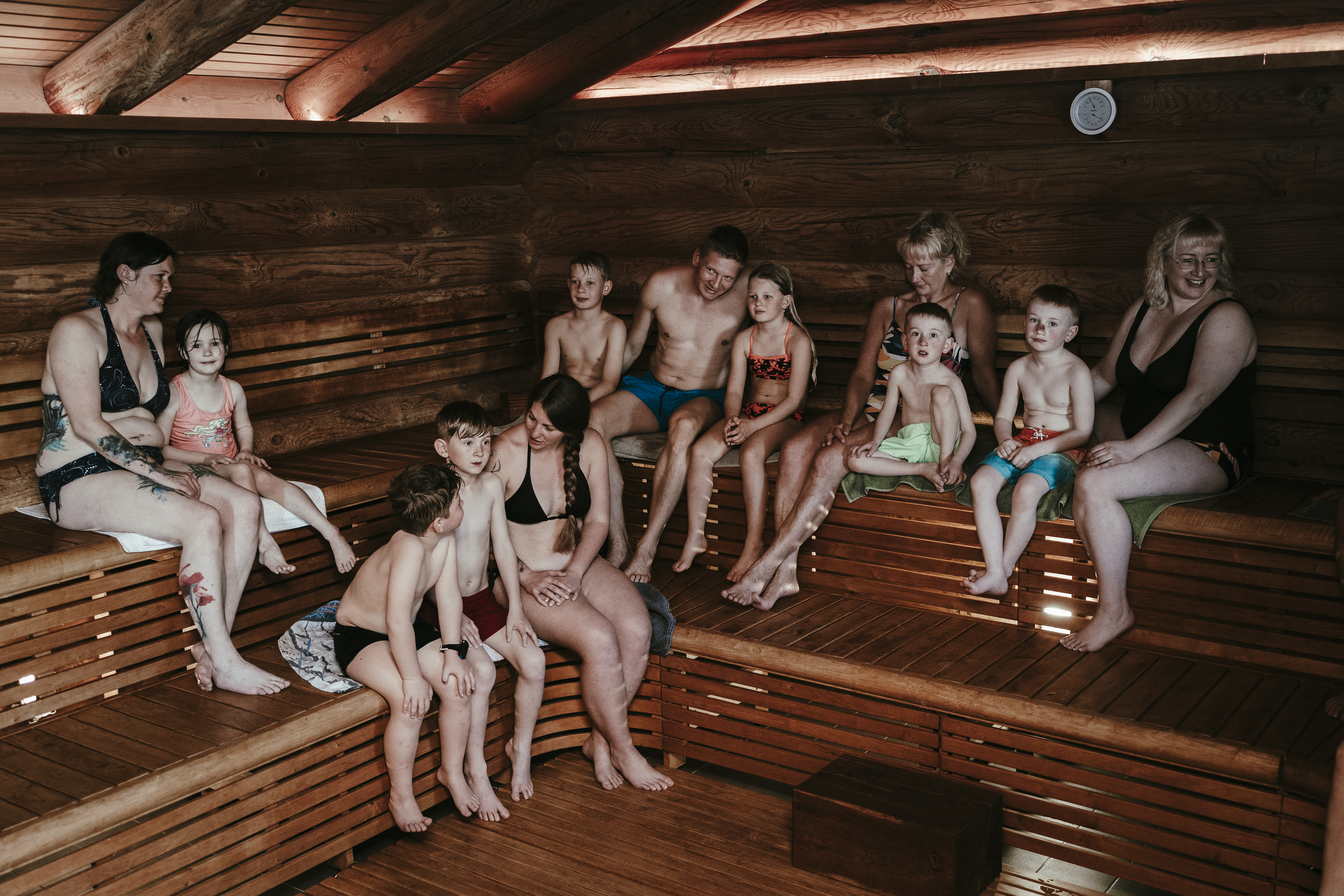 Sauna für die Familie